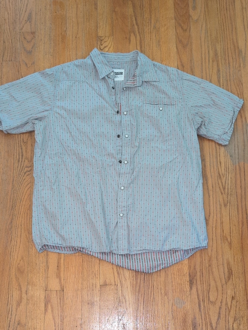 Mountain Khakis Light Blue Short-Sleeve Button-Up Shirt